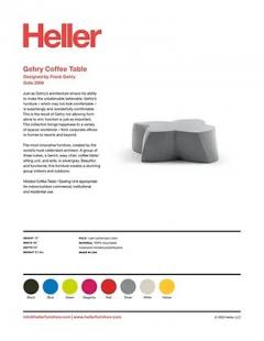 Frank Gehry Gehry Coffee Table - 4731261