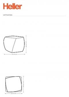 Frank Gehry Gehry Left Twist Cube - 4731227