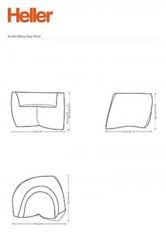 Frank Gehry Gehry easy chair - 4731243