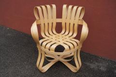 Frank Gehry Maple Bentwood Cross Check Armchair by Frank Gehry for Knoll - 1042355