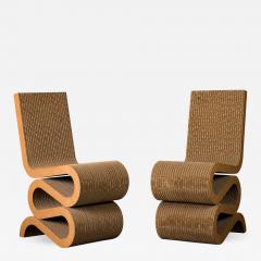 Frank Gehry Pair of Frank Gehry Wiggle Chairs - 623584