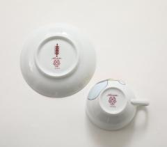 Frank Lloyd Wright Cabaret China Setting for 12 from the Imperial Hotel Tokyo - 3514857