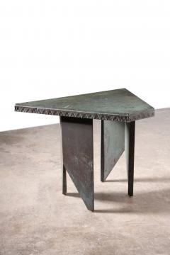 Frank Lloyd Wright Custom Copper Table with Original Verdigris Patina 1956 - 3705197