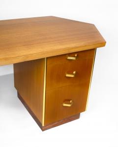 Frank Lloyd Wright Custom Designed Frank Lloyd Wright Double Pedestal Desk for the Price Tower - 1211219