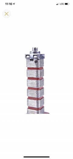 Frank Lloyd Wright FRANK LLOYD WRIGHT ART DECO SKYSCRAPER JOHNSON WAX TOWER LIGHTER - 930557