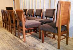 Frank Lloyd Wright Frank Lloyd Wright Suite of Ten Henredon Dining Chairs circa 1955 - 1155177