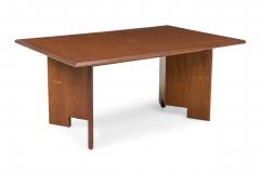 Frank Lloyd Wright Frank Lloyd Wright Taliesin Mid Century American Mahogany Extension Dining Table - 4273497