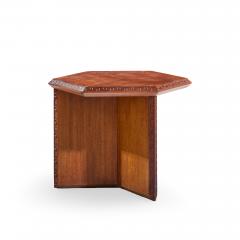 Frank Lloyd Wright Frank Lloyd Wright for Henredon Mid Century Mahogany Taliesin Side End Table - 4588417