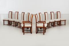 Frank Lloyd Wright Frank Lloyd Wright for Henredon Set of Twelve Taliesin Dining Chairs - 4573343