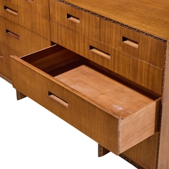 Frank Lloyd Wright Frank Lloyd Wright for Henredon Taliesin 10 Drawer Mahogany Lowboy Dresser - 4698845