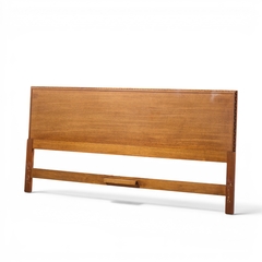 Frank Lloyd Wright Frank Lloyd Wright for Henredon Taliesin Mid Century Mahogany King Headboard - 4700129