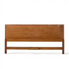 Frank Lloyd Wright Frank Lloyd Wright for Henredon Taliesin Mid Century Mahogany King Headboard - 4700183