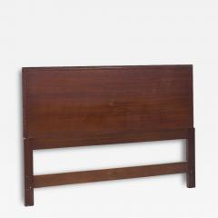 Frank Lloyd Wright Frank Lloyd Wright for Heritage Henredon Taliesin MCM Mahogany Full Headboard - 4040569