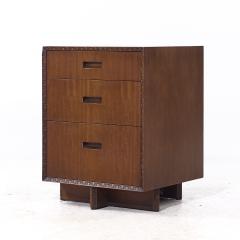 Frank Lloyd Wright Frank Lloyd Wright for Heritage Henredon Taliesin MCM Mahogany Nightstand - 4036996