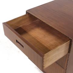 Frank Lloyd Wright Frank Lloyd Wright for Heritage Henredon Taliesin MCM Mahogany Nightstand - 4037000