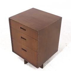 Frank Lloyd Wright Frank Lloyd Wright for Heritage Henredon Taliesin MCM Mahogany Nightstand - 4037002