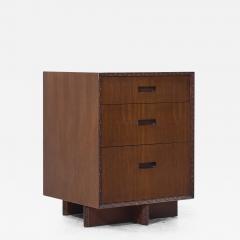 Frank Lloyd Wright Frank Lloyd Wright for Heritage Henredon Taliesin MCM Mahogany Nightstand - 4040565