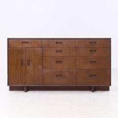 Frank Lloyd Wright Frank Lloyd Wright for Heritage Henredon Taliesin Mahogany Credenza - 4035004