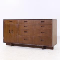 Frank Lloyd Wright Frank Lloyd Wright for Heritage Henredon Taliesin Mahogany Credenza - 4035006