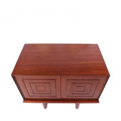 Frank Lloyd Wright Frank Lloyd Wright mahogany cabinet for Heritage Henredon - 920722