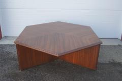 Frank Lloyd Wright Hexagonal Taliesin Coffee Table by Frank Lloyd Wright for Heritage Henredon - 2139753