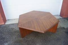 Frank Lloyd Wright Hexagonal Taliesin Coffee Table by Frank Lloyd Wright for Heritage Henredon - 2139756