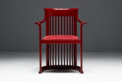 Frank Lloyd Wright Japanese Dining Set in the Style of Frank Lloyd Wright Belgium 1940s - 4706692