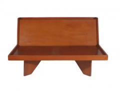Frank Lloyd Wright Midcentury Craftsman Modern Plywood Loveseat or Sofa after Frank Lloyd Wright - 2508470