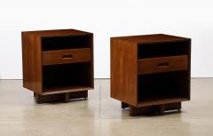 Frank Lloyd Wright Pair of Bedside Tables by Frank Lloyd Wright - 3535422