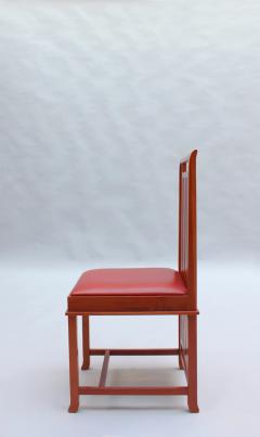 Frank Lloyd Wright Pair of Frank Lloyd Wright Coonley 2 Chairs Cassina Edition - 3117566