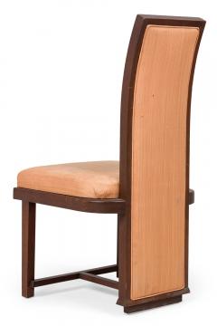 Frank Lloyd Wright Set of 6 Frank Lloyd Wright Taliesin Collection Mahogany Dining Chairs - 4273440