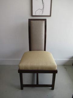 Frank Lloyd Wright Set of 6 Frank Lloyd Wright Taliesin Collection Mahogany Dining Chairs - 4692233