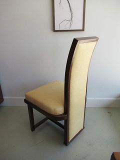 Frank Lloyd Wright Set of 6 Frank Lloyd Wright Taliesin Collection Mahogany Dining Chairs - 4692248