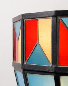 Frank Lloyd Wright Stain glass Sconce by Frank Lloyd Wright - 3918232