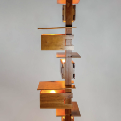 Frank Lloyd Wright TALIESIN FLOOR LAMP BY FRANK LLOYD WRIGHT YAMAGIWA 1980  - 4335391