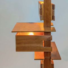 Frank Lloyd Wright TALIESIN FLOOR LAMP BY FRANK LLOYD WRIGHT YAMAGIWA 1980  - 4335394
