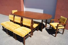 Frank Lloyd Wright Taliesin Dining Table Eight Chairs by Frank Lloyd Wright for Heritage Henredon - 1026340