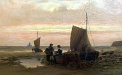 Frank Rawlings Offer Twilight on the Cornish Coast  - 1846364