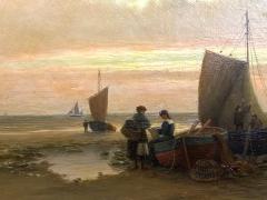 Frank Rawlings Offer Twilight on the Cornish Coast  - 1846365