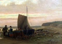 Frank Rawlings Offer Twilight on the Cornish Coast  - 1846367