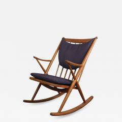 Frank Reenskaug Danish Rocking Chair By Frank Reeskaug for Brahmin Mobler - 885818