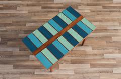 Frank Rohloff Frank Rohloff Multi Blue Color Top Coffee Table - 3673480