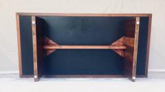 Frank Rohloff Walnut and Black Resin Coffee Table Frank Lohloff Studio Design California 1965 - 675310