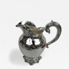 Frank W Smith Antique American Edwardian Classical Sterling Silver Water Pitcher - 3758871