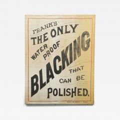 Franks Blacking Trade Sign - 3944740