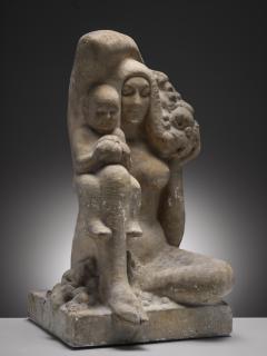 Frans Werner Frans Werner Maja Original Plaster Sculpture circa 1930 - 4818260