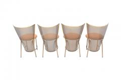 Frans van Praet Limited Edition Expo 92 Brass Chairs - 441764