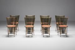 Frans van Praet Post modern Frans Van Praet Expo 92 Brass Chairs 1992 - 2152381