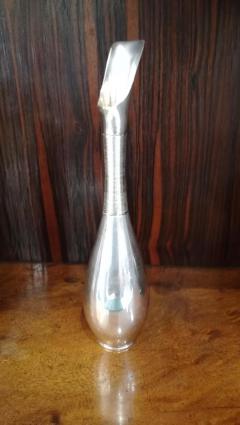 Frantz Hingelberg Franz Hindelberg Two 925 Sterling Silver Orchid Vases circa 1930 - 2378564