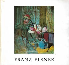 Franz Elsner Painting of Two Donkeys or Burros by Franz Elsner Austria 1960 - 4501562